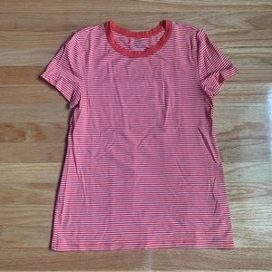 Old Navy Orange Striped T-Shirt
